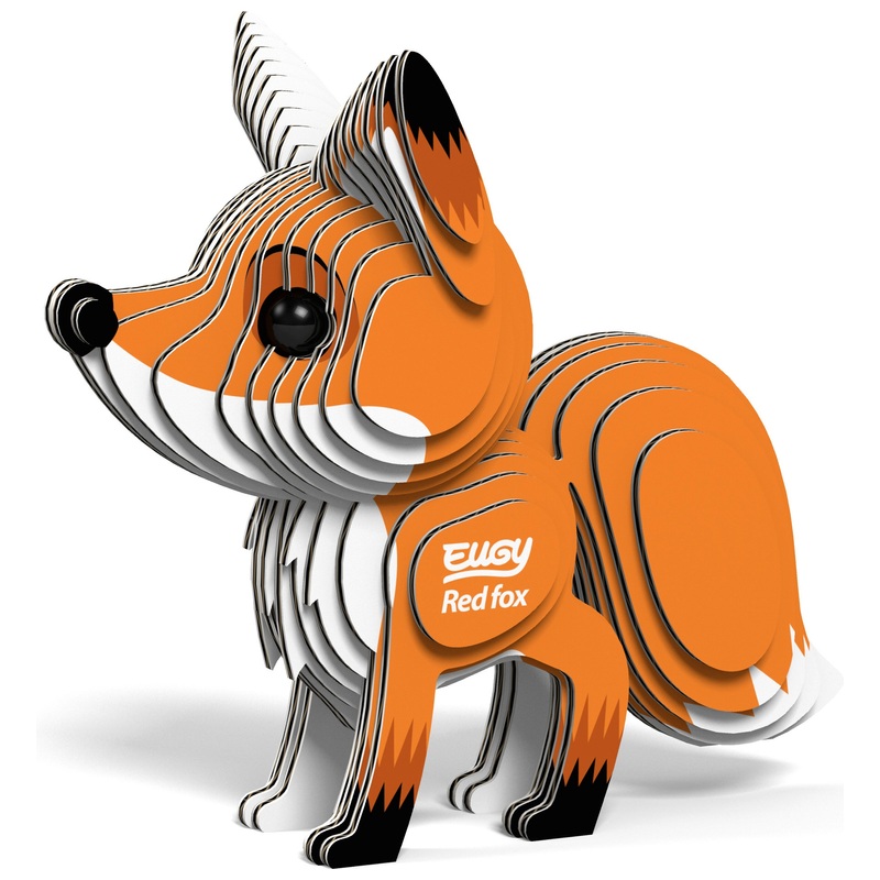 EUGY 3D Model Kit 072: Red Fox