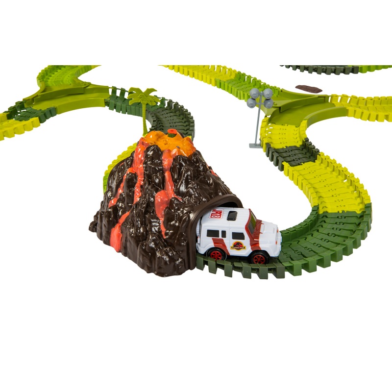 Jurassic Park Dinosaur Super Loop Race Track Set 5 Jurassic Park Dinosaur Super Loop Race Track Set