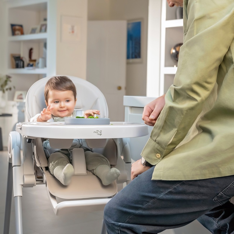 Baby Elegance Nup Nup High Chair Warm Grey