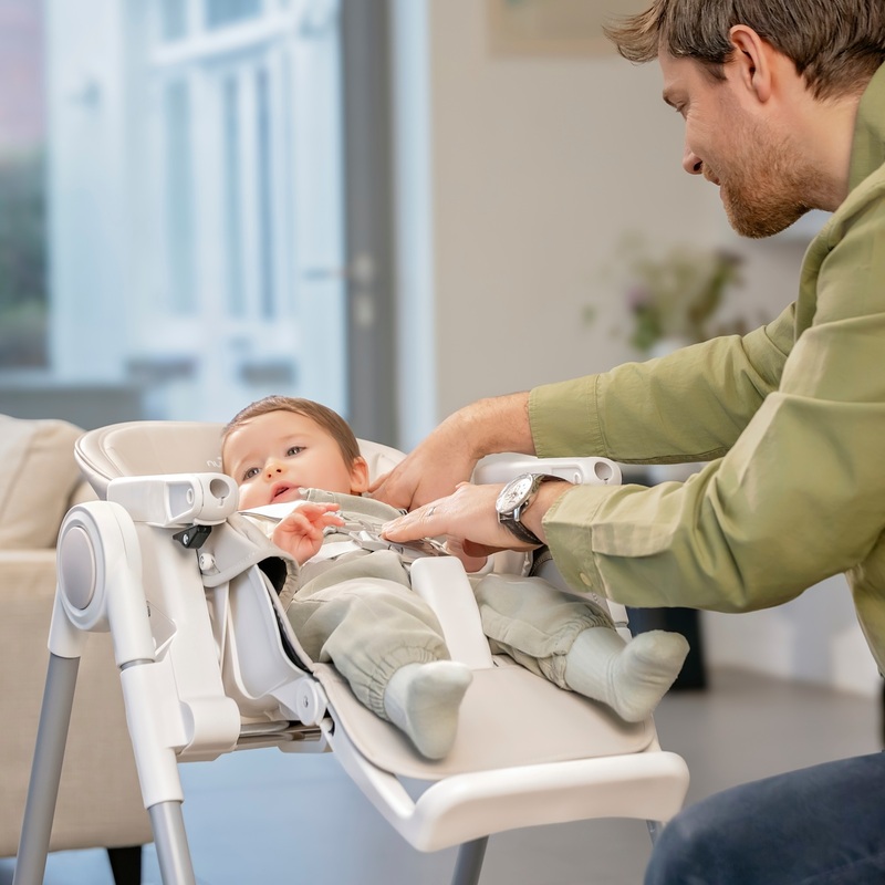 Baby Elegance Nup Nup High Chair Warm Grey