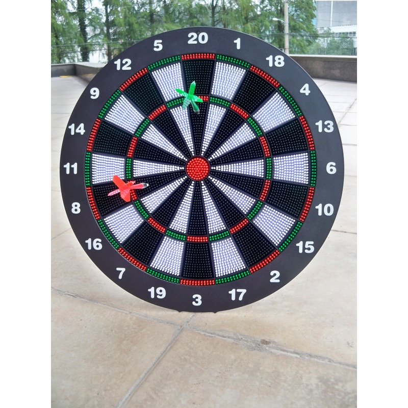 16 Inch Safety Dartboard with 6 Safety Darts