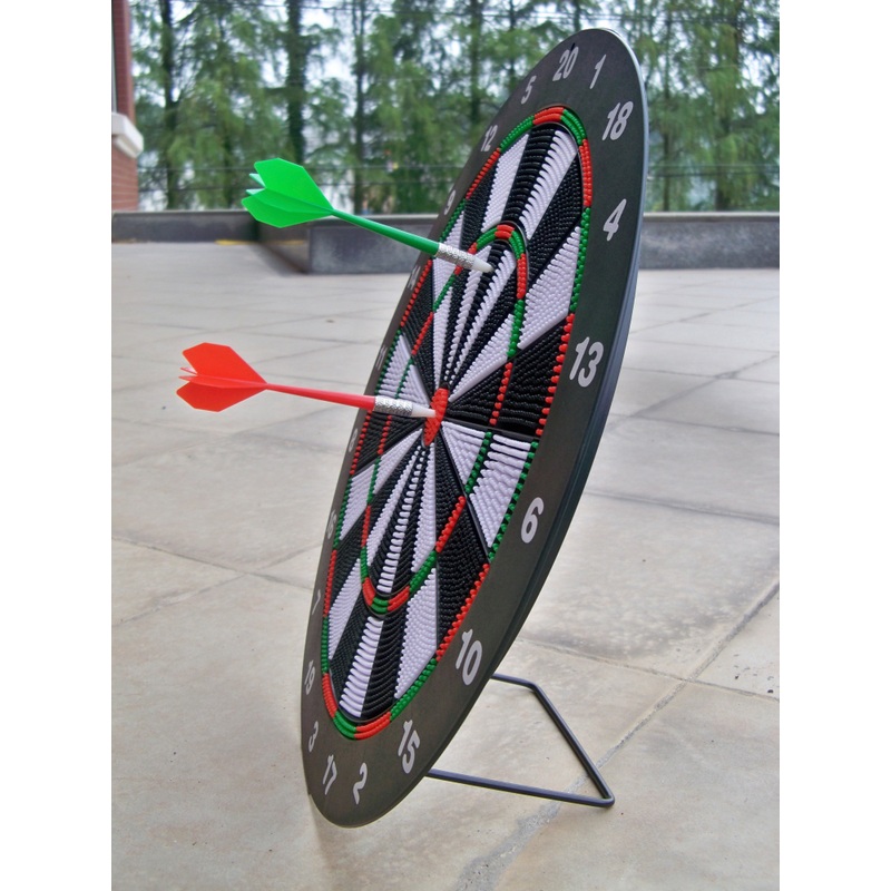 16 Inch Safety Dartboard with 6 Safety Darts