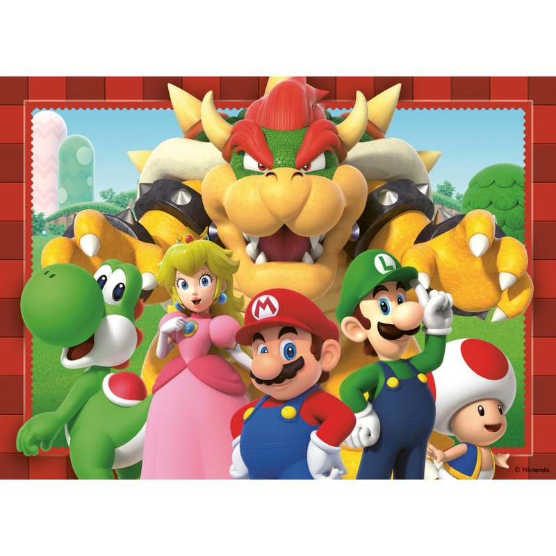 Ravensburger Super Mario Jigsaw Puzzles Bumper Pack 4 x 100 Pieces