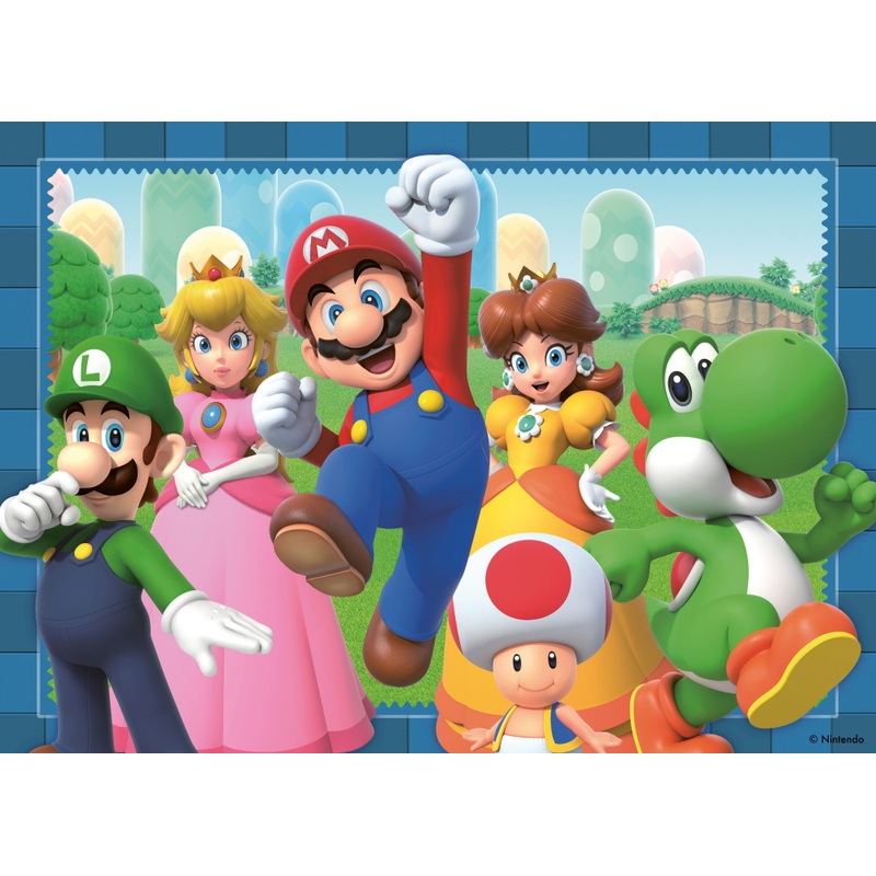 Ravensburger Super Mario Jigsaw Puzzles Bumper Pack 4 x 100 Pieces