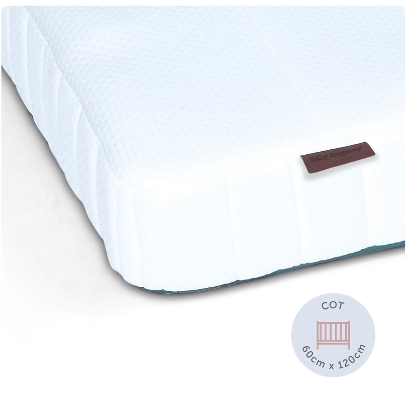 Baby Elegance Cot Stratus Pocket Spring Mattress 120 x 60cm