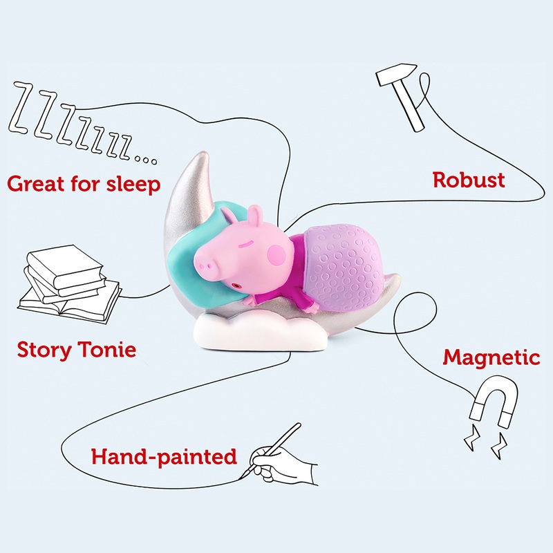 Tonies Audio Character Peppa Pig Peppa's Bedtime Stories 3 Tonies Audio Character Peppa Pig Peppa's Bedtime Stories