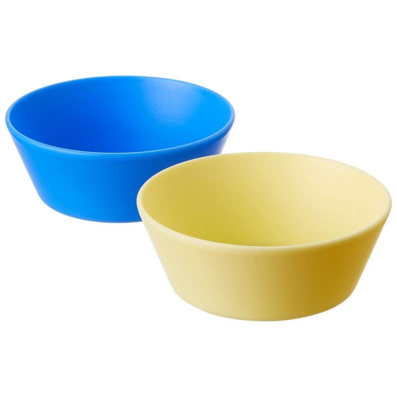 Nuby Good Square Meal Baby Weaning Bowls 2 Pack Assortment