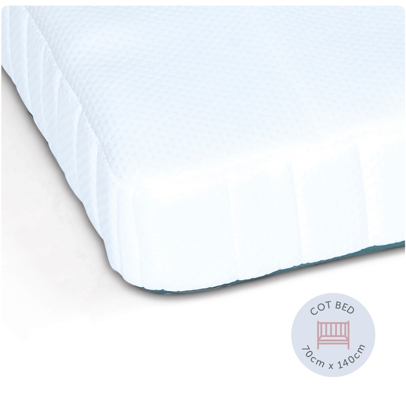 Baby Elegance Cot Bed Stratus Pocket Spring Mattress 140 x 70cm