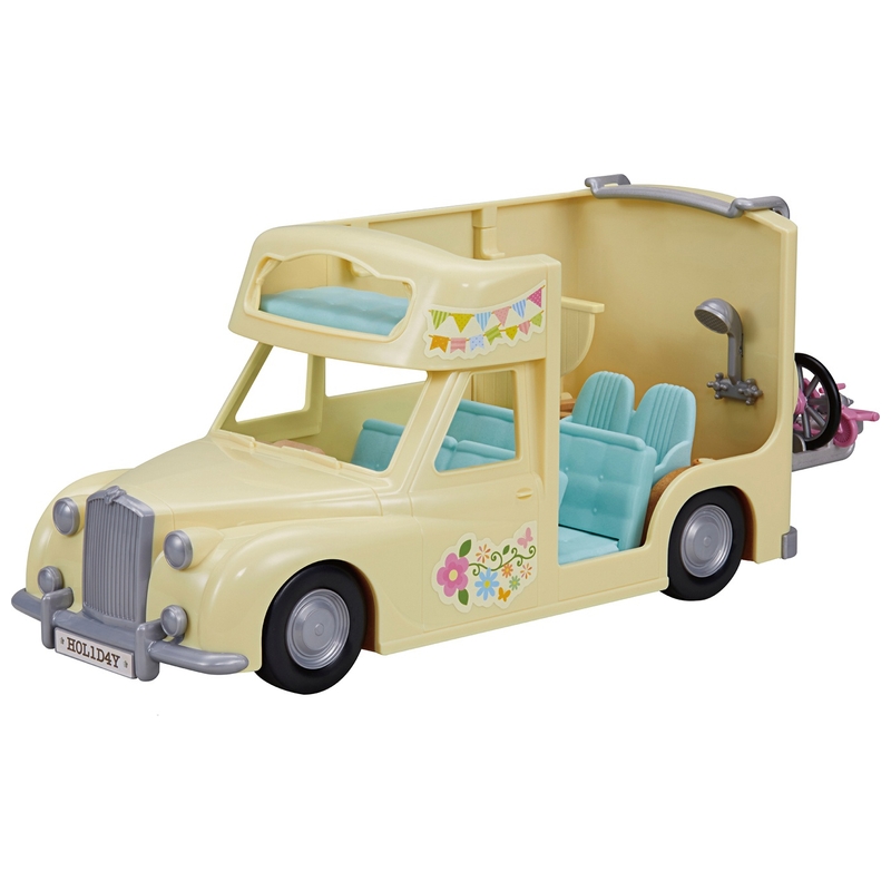 Sylvanian Families Set Family Camper Van