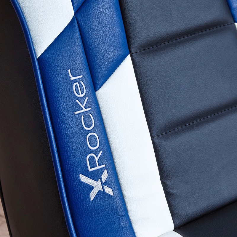 X Rocker Orbit eSports 2.0 Audio Floor Rocker Gaming Chair - Blue 7 X Rocker Orbit eSports 2.0 Audio Floor Rocker Gaming Chair - Blue