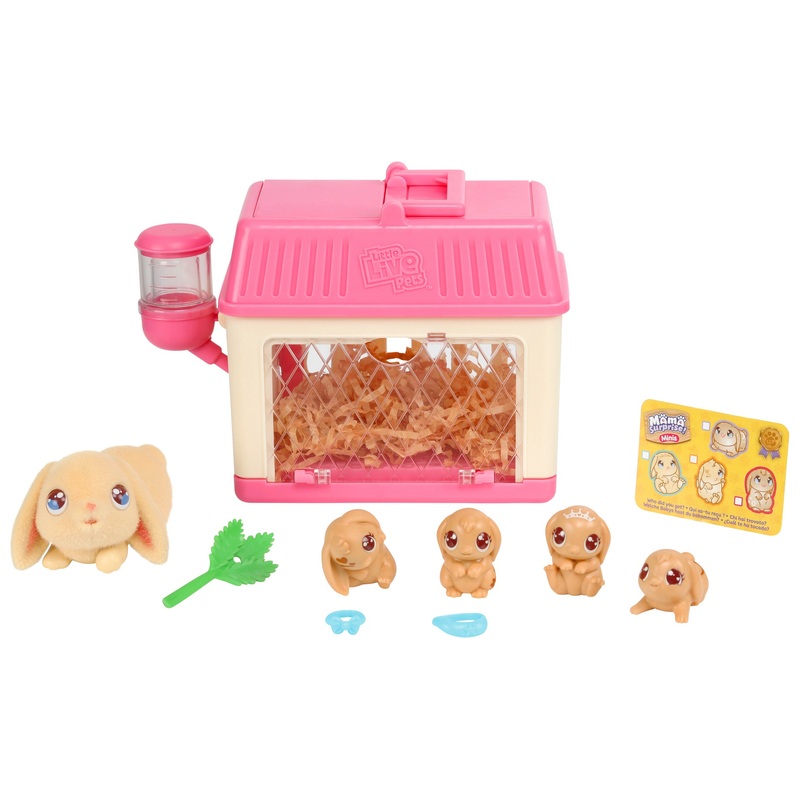 Little Live Pets Mama Surprise Minis Lil' Bunny Plush Toy Playset