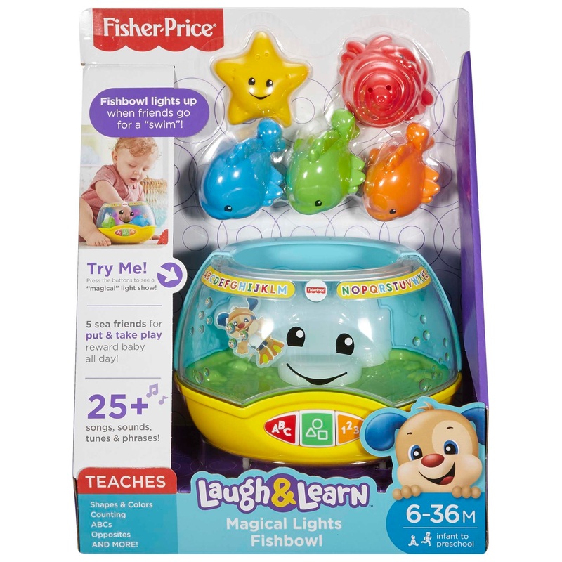 Fisher-Price Laugh & Learn Magical Lights Fishbowl 8 Fisher-Price Laugh & Learn Magical Lights Fishbowl