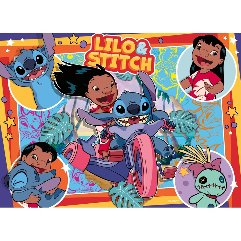 Ravensburger Disney Stitch Jigsaw Puzzles Bumper Pack 4 x 100 Pieces