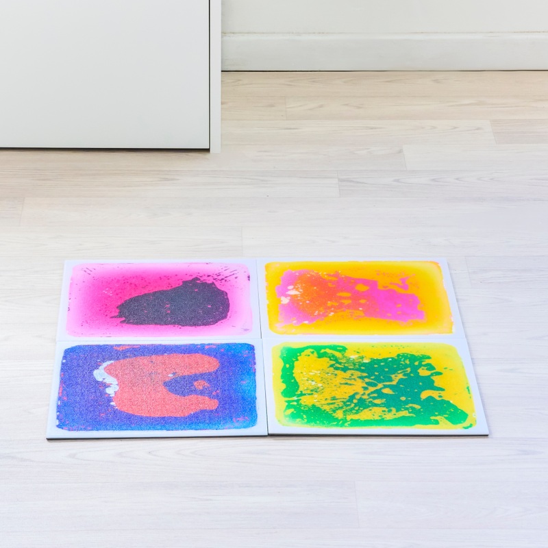 Play Factory Play Floor Tiles Liquid Sensory 4 Pack 4 Play Factory Play Floor Tiles Liquid Sensory 4 Pack