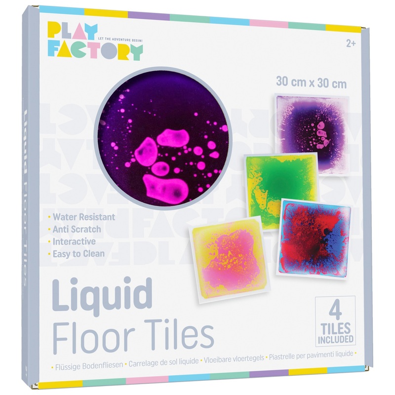 Play Factory Play Floor Tiles Liquid Sensory 4 Pack 8 Play Factory Play Floor Tiles Liquid Sensory 4 Pack