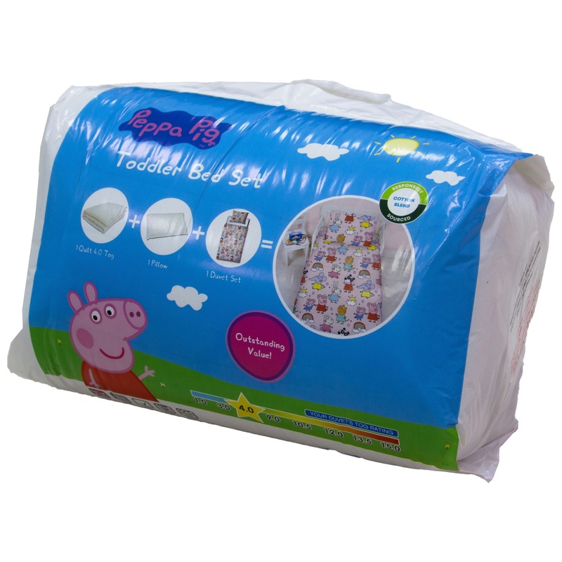Peppa Pig Toddler Bedding Set 4 Peppa Pig Toddler Bedding Set