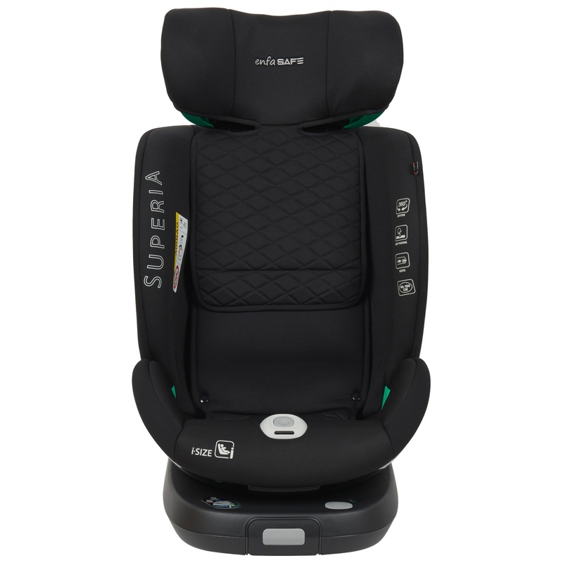 EnfaSafe Superia 360 i-Size ISOFix R129 Car Seat 8 EnfaSafe Superia 360 i-Size ISOFix R129 Car Seat