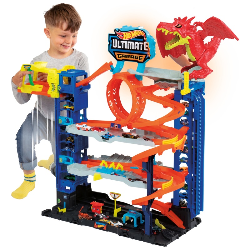 Hot Wheels City Let's Race Ultimate Garage Playset