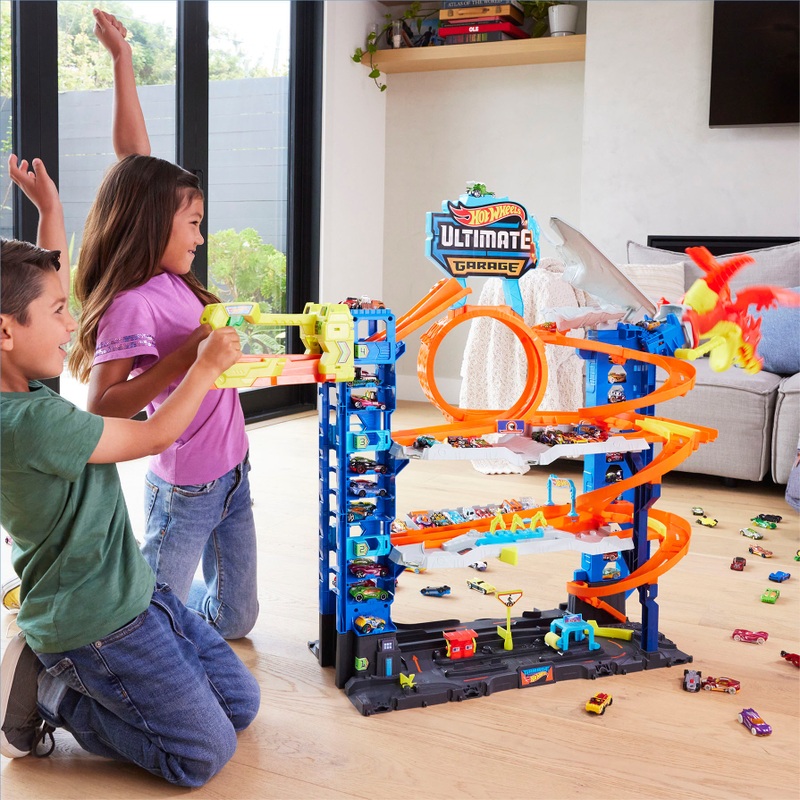 Hot Wheels City Let's Race Ultimate Garage Playset