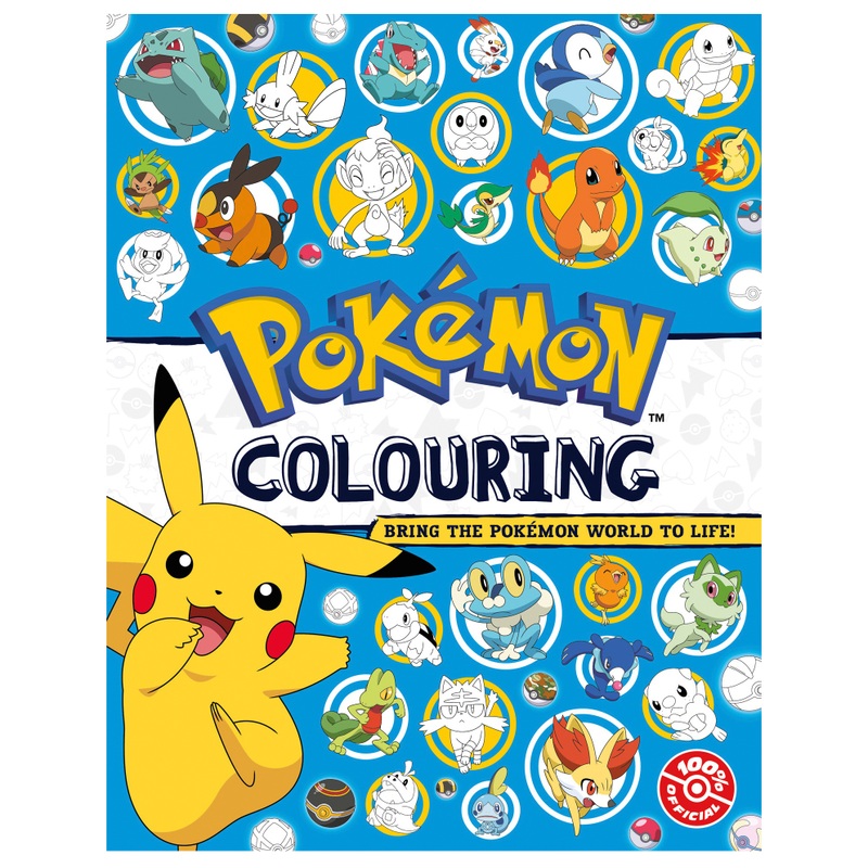 Pokmon Colouring Pages Book