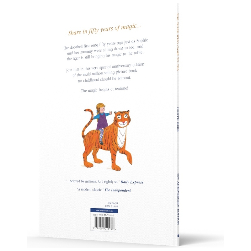 The Tiger Who Came to Tea by Judith Kerr Paperback Book