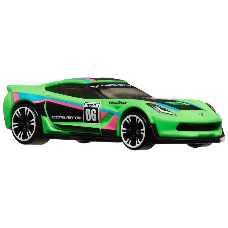 Hot Wheels Neon Speeders 1:64 UV Die-Cast Car Assortment 8 Hot Wheels Neon Speeders 1:64 UV Die-Cast Car Assortment