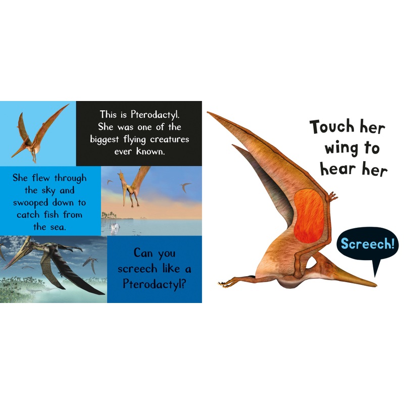 Noisy Dinosaurs My First Touch and Feel Sensory Sound Book