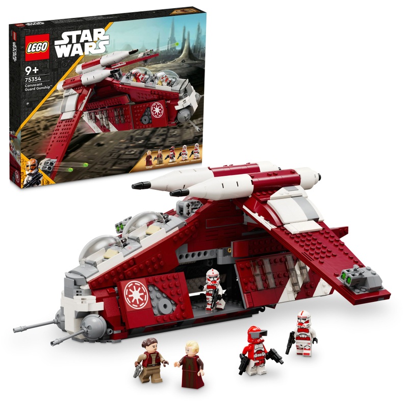 LEGO Star Wars 75354 The Clone Wars Coruscant Guard Gunship Set