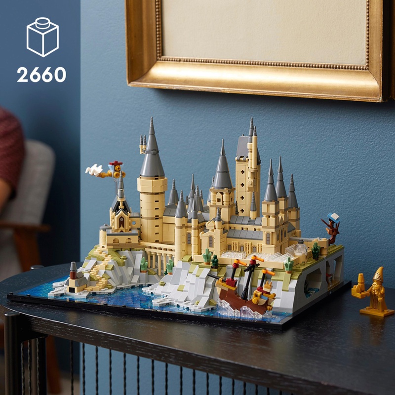 LEGO Harry Potter 76419 Hogwarts Castle and Grounds Set for Adults