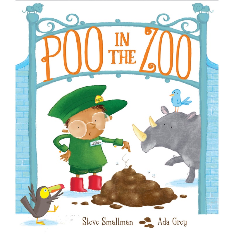 Poo in the Zoo by Steve Smallman Paperback Book
