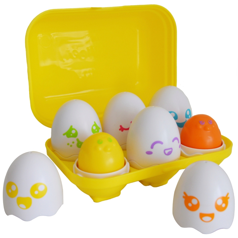 TOMY Toomies Baby Toys Hide & Squeak Eggs Set