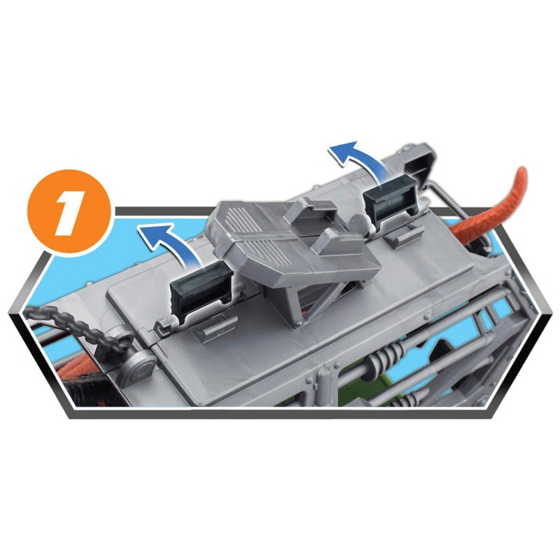 Dino Valley Ultimate Convoy Giant T-Rex Playset with Lights and Sounds