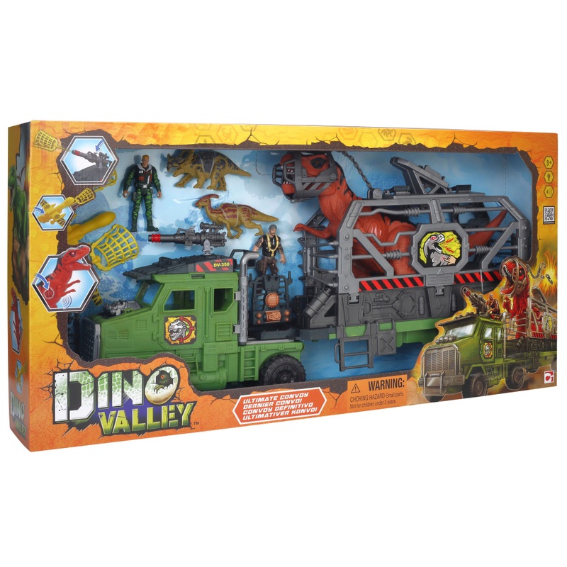Dino Valley Ultimate Convoy Giant T-Rex Playset with Lights and Sounds 8 Dino Valley Ultimate Convoy Giant T-Rex Playset with Lights and Sounds