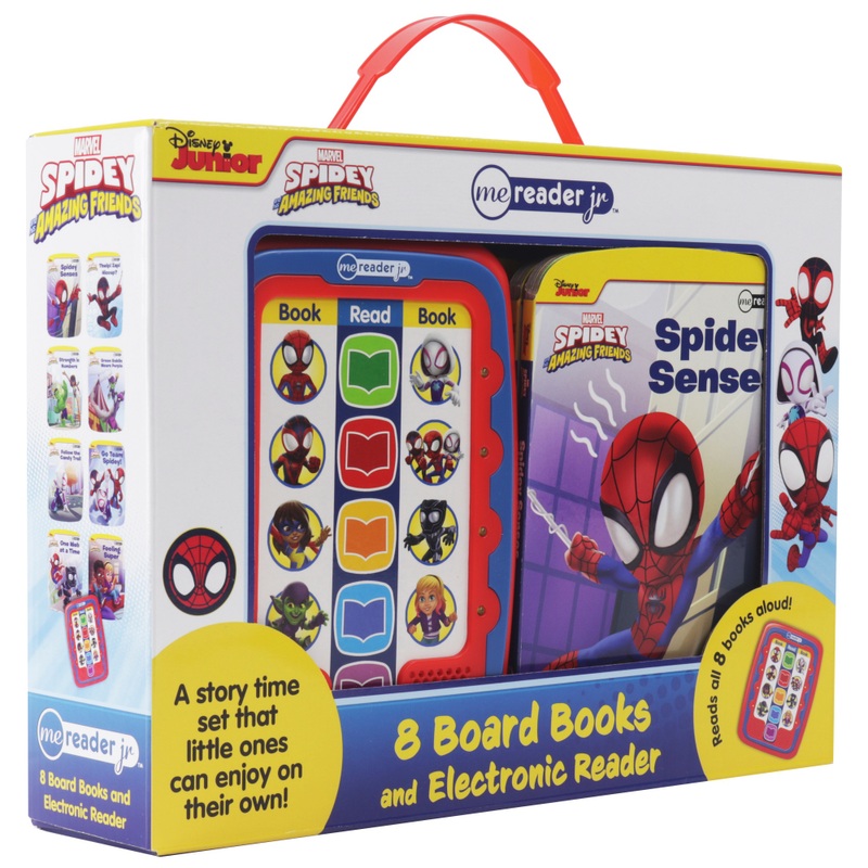 Spidey and His Amazing Friends Electronic Me Reader and 8 Book Interactive Library Set 6 Spidey and His Amazing Friends Electronic Me Reader and 8 Book Interactive Library Set