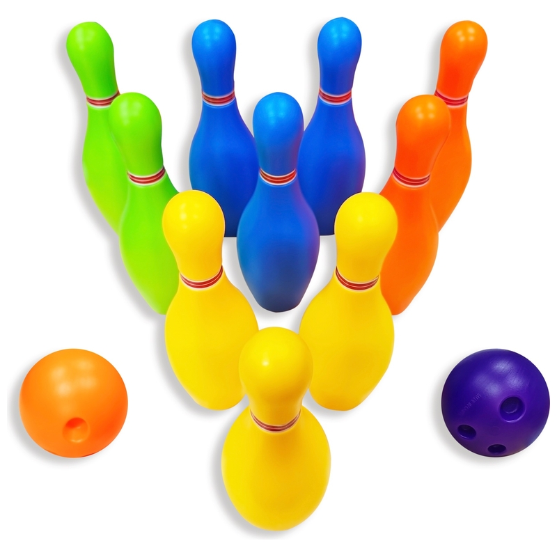 Bowling Pin and Ball Set