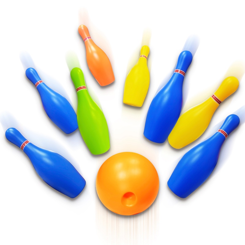 Bowling Pin and Ball Set