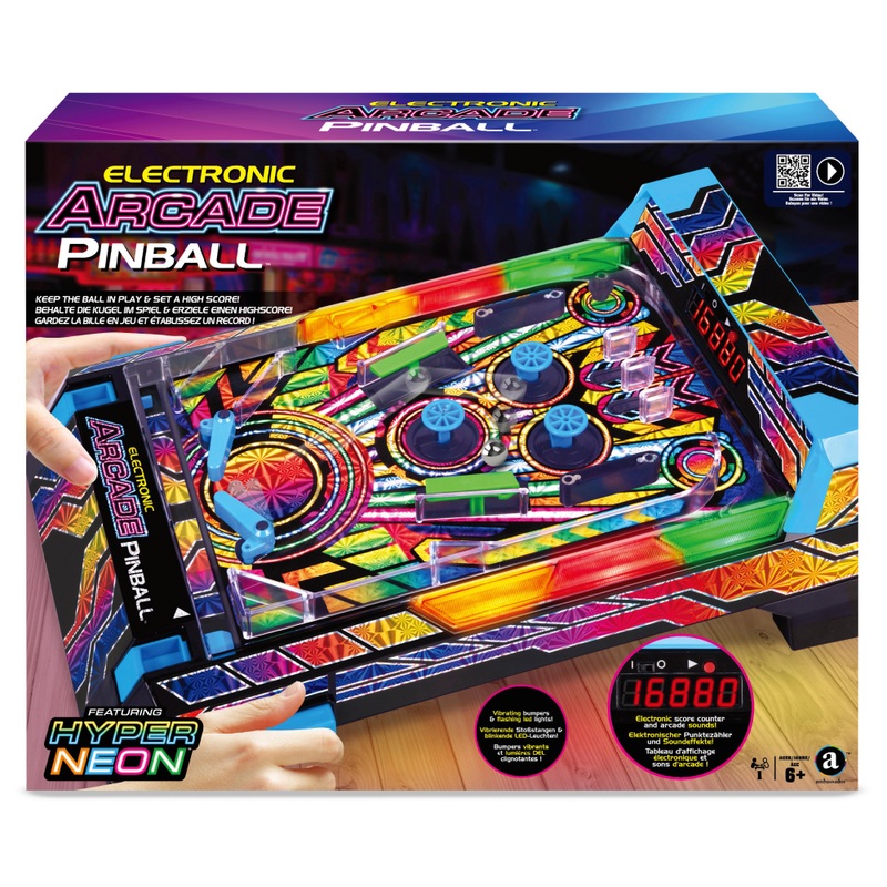 Electronic Arcade Game Pinball 2.0 Tabletop Machine 5 Electronic Arcade Game Pinball 2.0 Tabletop Machine