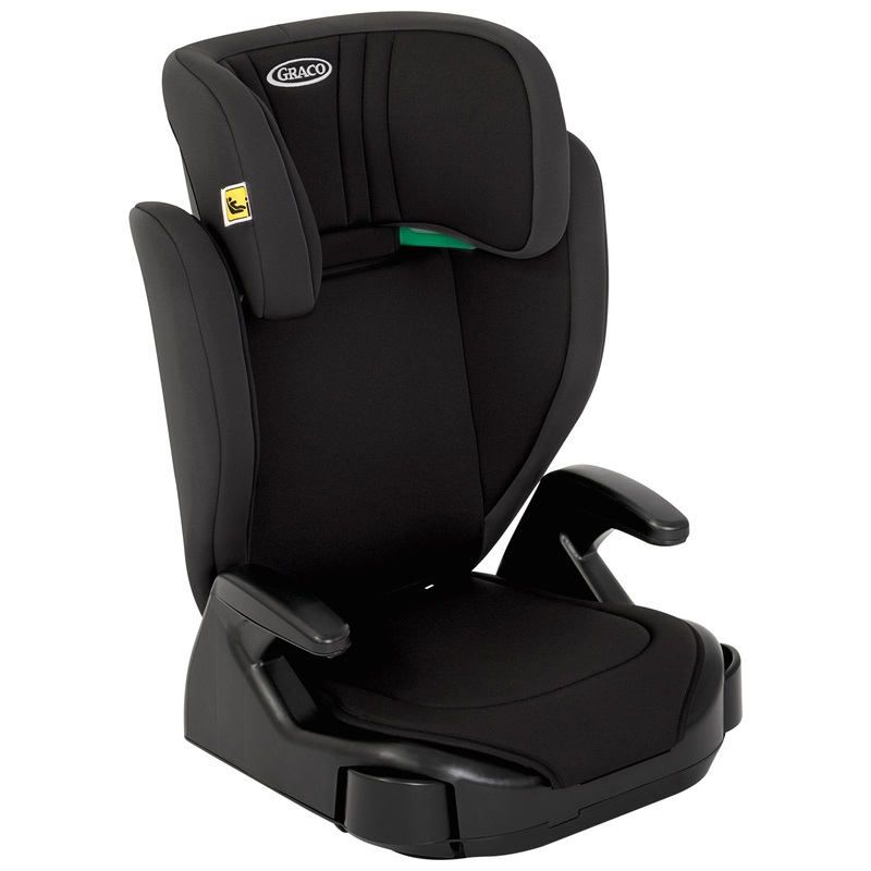 Graco Junior Maxi i-Size R129 Belt-Fitted High-Back Booster Seat Midnight