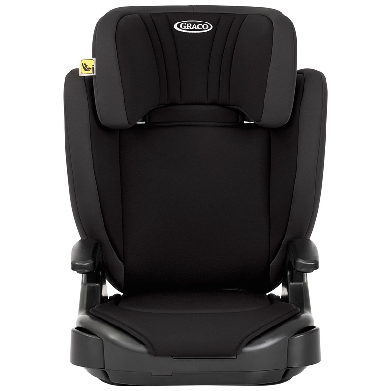 Graco Junior Maxi i-Size R129 Belt-Fitted High-Back Booster Seat Midnight 2 Graco Junior Maxi i-Size R129 Belt-Fitted High-Back Booster Seat Midnight