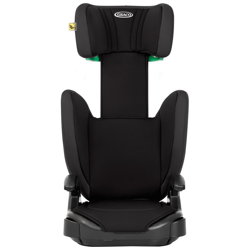 Graco Junior Maxi i-Size R129 Belt-Fitted High-Back Booster Seat Midnight 6 Graco Junior Maxi i-Size R129 Belt-Fitted High-Back Booster Seat Midnight