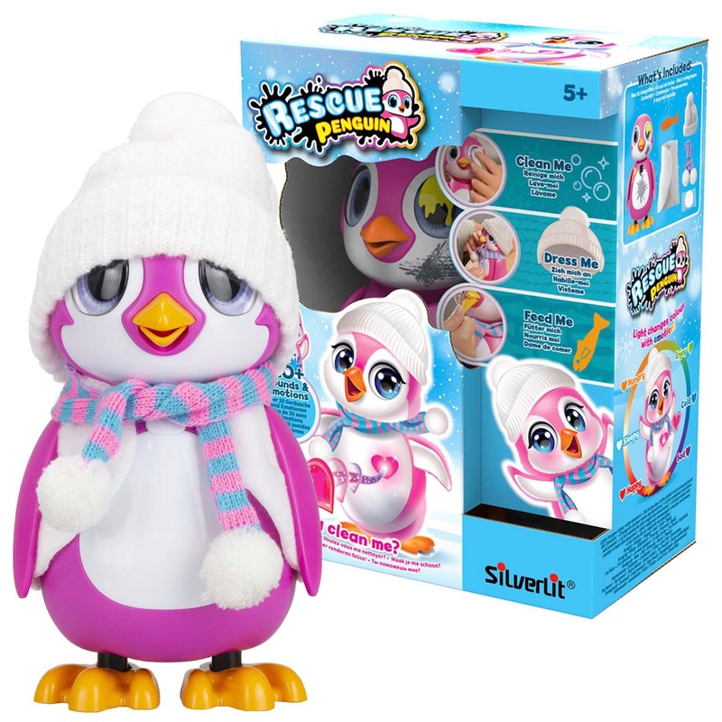 Rescue Penguin Interactive Pet - Pink
