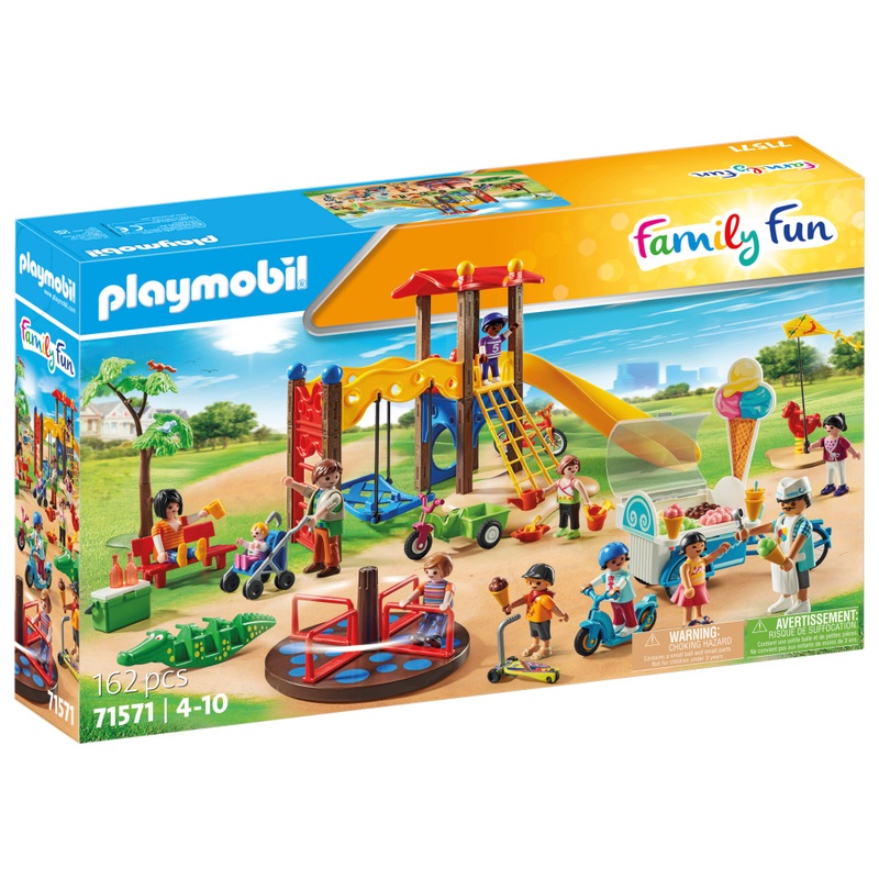 Playmobil Family Fun 71571 Playground 162 Piece Set