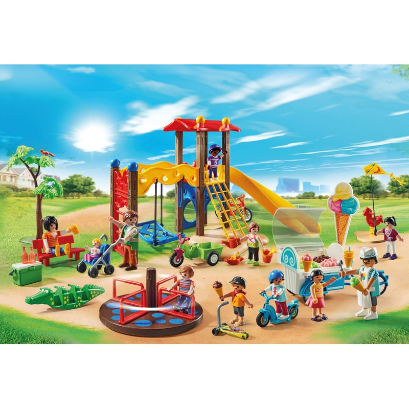 Playmobil Family Fun 71571 Playground 162 Piece Set
