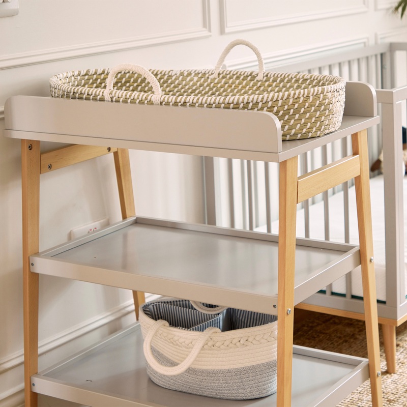 Baby Elegance Ollie Changing Table Unit Grey 3 Baby Elegance Ollie Changing Table Unit Grey
