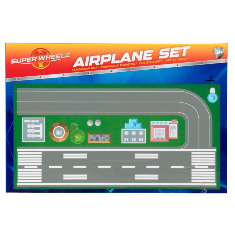 Super Wheelz Diecast Airplane 6 Pack