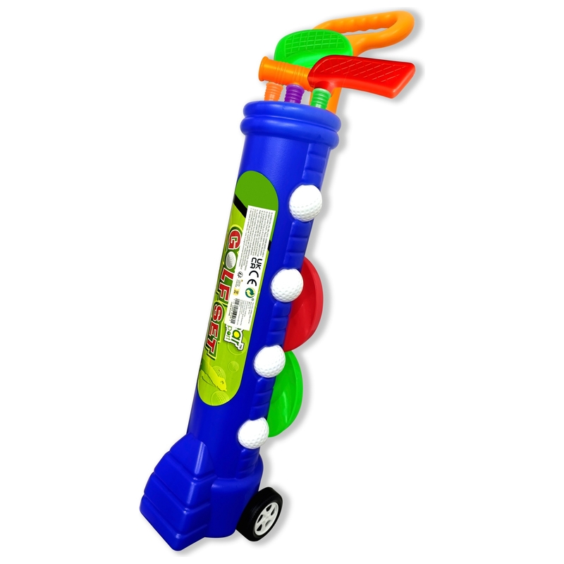 Golf Clubs and Balls Caddy Set 2 Golf Clubs and Balls Caddy Set