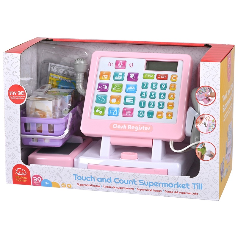 Kitchen Corner Touch and Count Supermarket Till Playset 8 Kitchen Corner Touch and Count Supermarket Till Playset