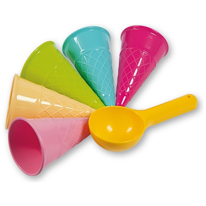 Ice Cream Cone Beach Toys Set