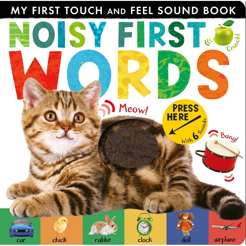 Noisy First Words My First Touch and Feel Sensory Sound Book