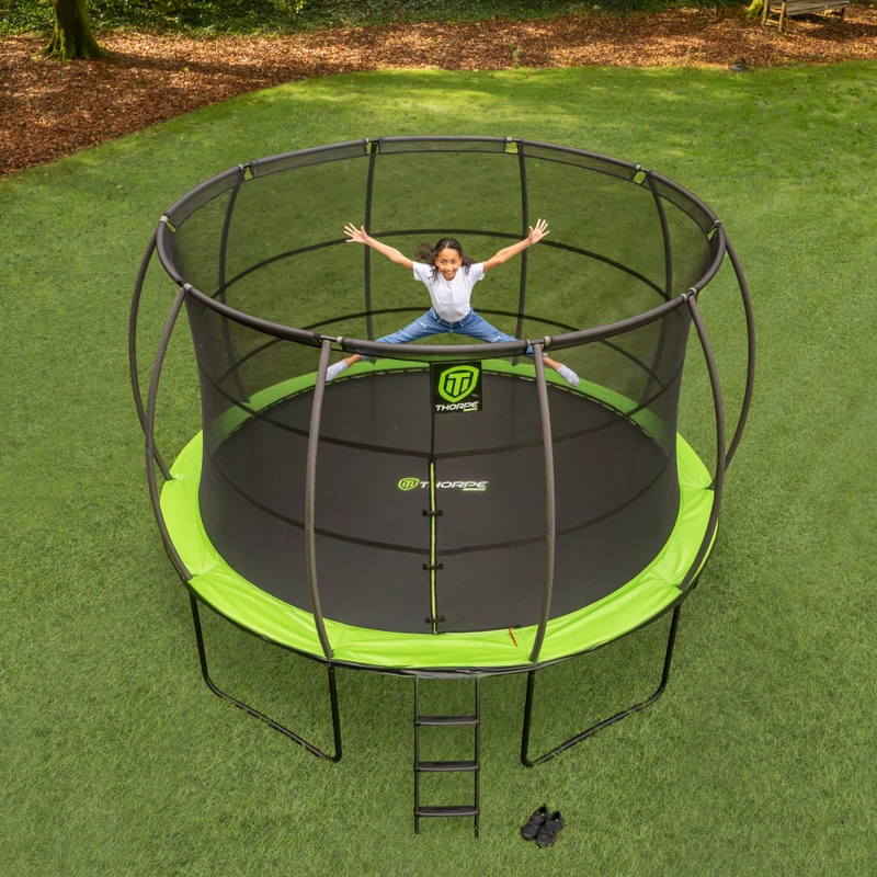 12ft Thorpe Sports Trampoline with Enclosure Net